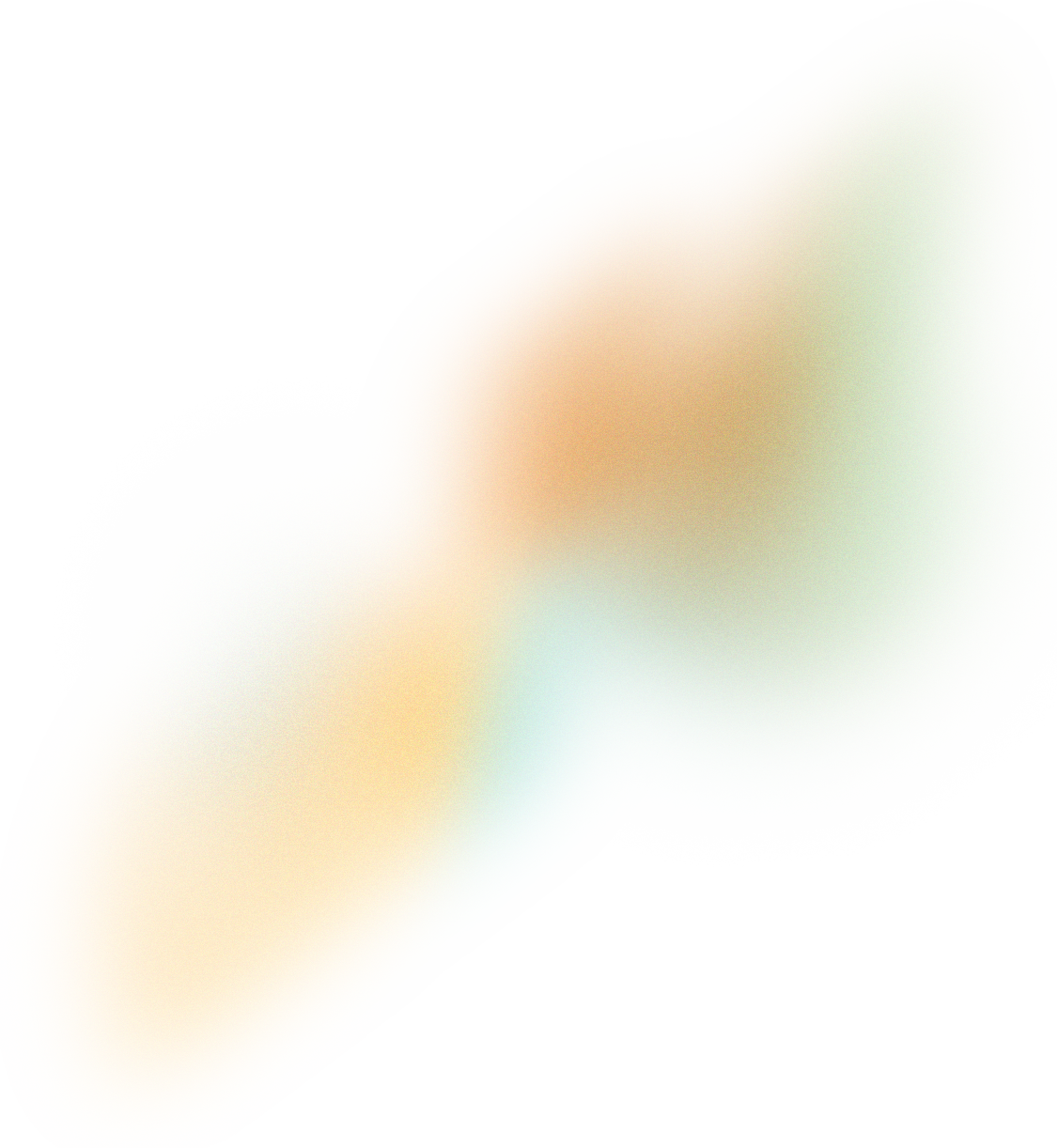 Glowy Gradient Abstract Brush Stroke Blob